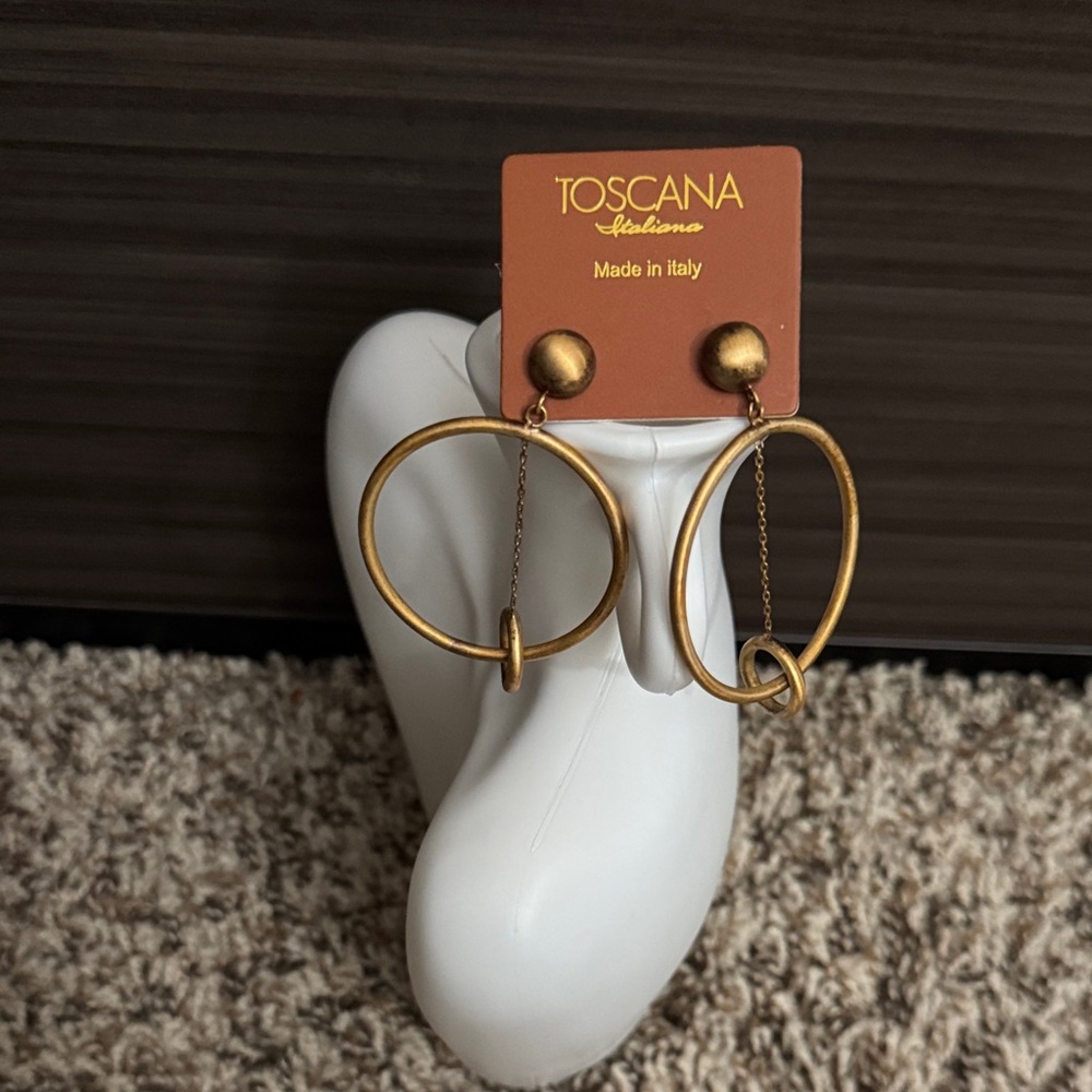 Gold Hoop Earrings